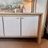NEW Caracole Unity Credenza in Wide Solid Oak 78"W x 18"D x 34"T