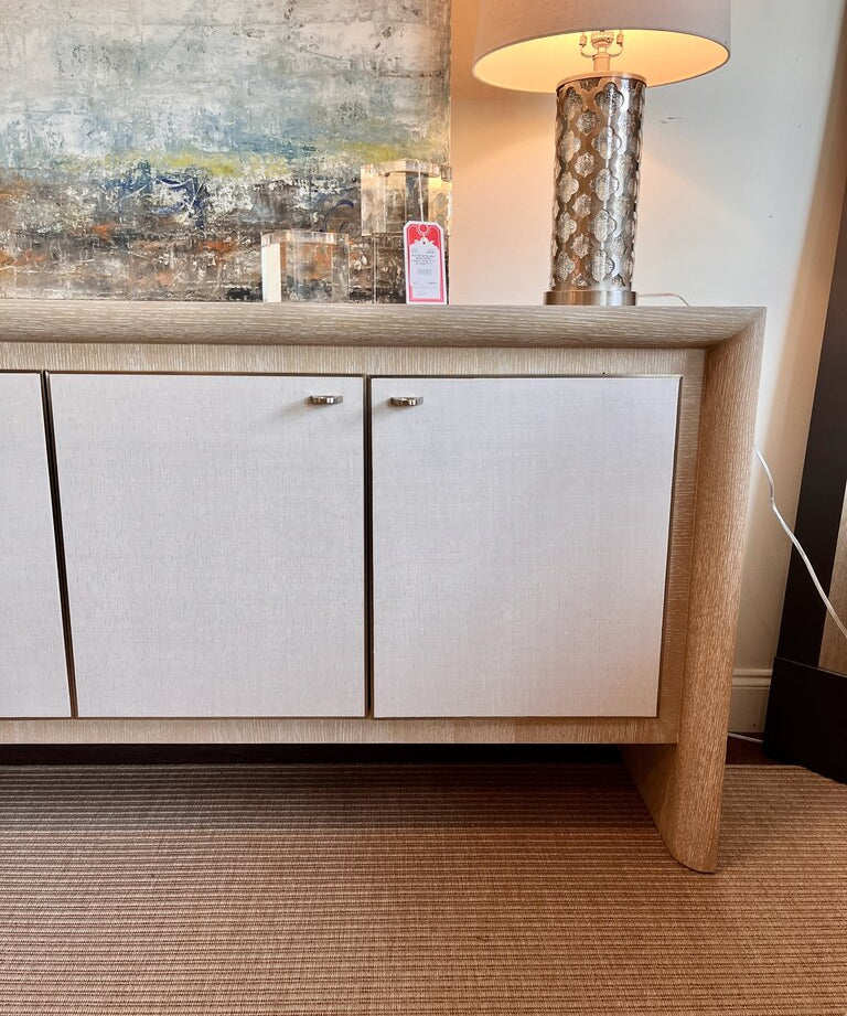 NEW Caracole Unity Credenza in Wide Solid Oak 78"W x 18"D x 34"T
