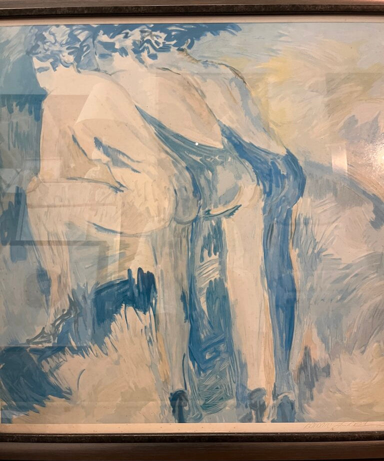Barbara Wood Signed And Numbered Lithograph 27.5"W x 28"T