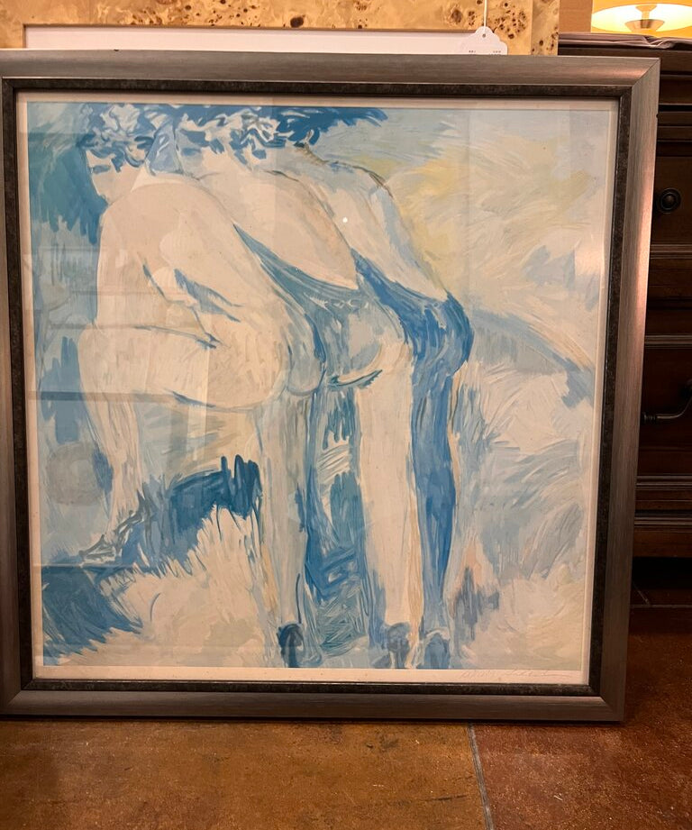 Barbara Wood Signed And Numbered Lithograph 27.5"W x 28"T
