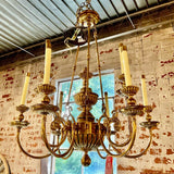 Antique Style Brass Chandelier
