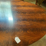 Baker Sheraton Oval Dining Table AS IS 78"L x 48"W x 29.5"T