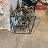 Lantern Pendant Chandelier 16" x 16" x 23" Fixture Adjustable Chain
