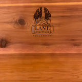 Mid Cent Modern Lift Top Cedar Chest By Lane 43.5"W x 17"D x 32"T