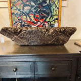 Antique Indian Carved Wood Decor