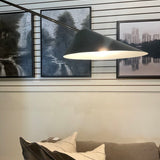 Aerin Lorna Extra Large Arc Floor Lamp 80"T x 16"W x 78.75" Extension