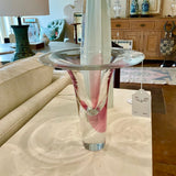 Large Art Glass Vase