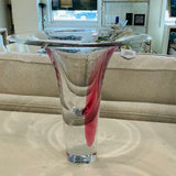 Large Art Glass Vase