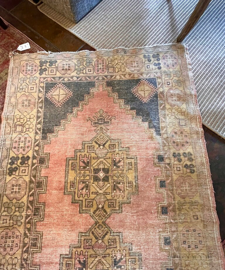 Antique Oushak Rug 3'8" x 6'6"