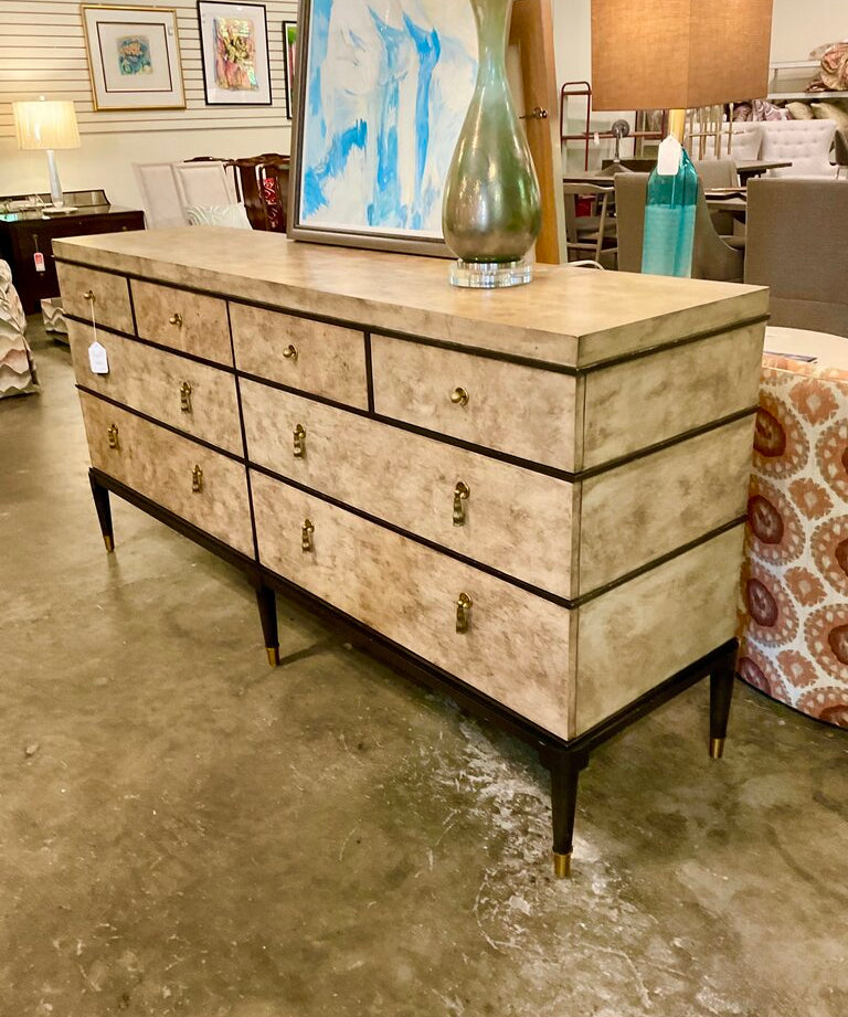 Century Dresser 76 3/4"W x 19 3/4"D x 38.5"T