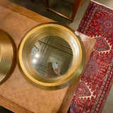 Large Bernhardt Round Mirror 29" D