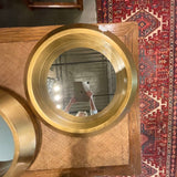 Large Bernhardt Round Mirror 29" D