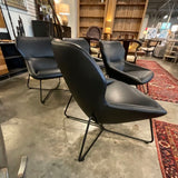 Davis Leather Ginkgo Lounge Chair 27.5"W x 24"D x 13"T