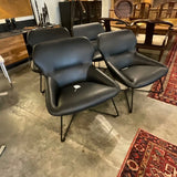 Davis Leather Ginkgo Lounge Chair 27.5"W x 24"D x 13"T