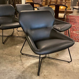 Davis Leather Ginkgo Lounge Chair 27.5"W x 24"D x 13"T