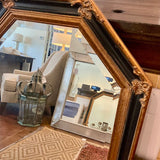 Deco Gold Octagonal Bevaled Mirror 28" W X 40" T
