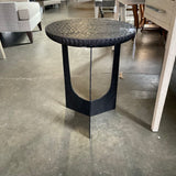 Modern Round Accent Table 18"Diam x 23.5"T
