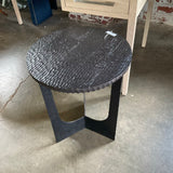 Modern Round Accent Table 18"Diam x 23.5"T