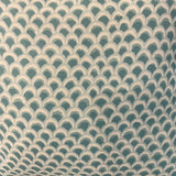 New Acquisitions Single Pillow In Pave Aqua Fabric 22" x 22"