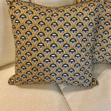 Pair Of New Acquisitions Pillows In Amberlino Fabric 22" x 22"