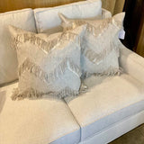 Pair Of New Acquisitions Sonora Natural Pillows 22" x 22"