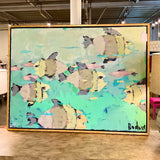 Original Gary Bodner Oil On Canvas "In School" 36" x 48"