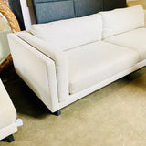 Room And Board Cade Sofa In Ivory Performance Fabric 110"L x 40"D x 27"H