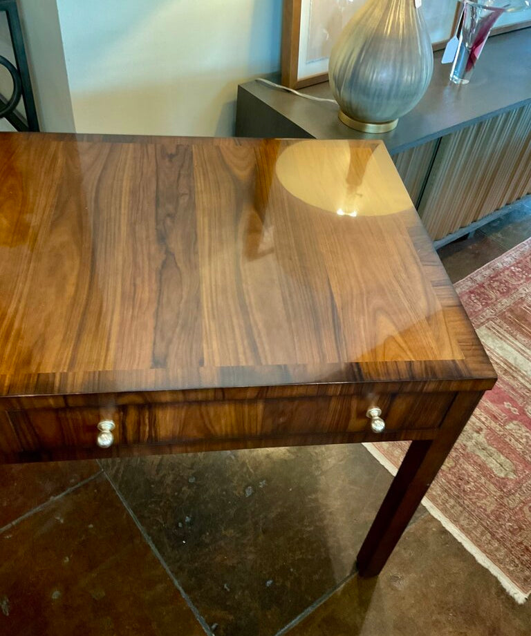 Century Furniture Keith Desk In Rosewood Veneer and Mahogany 58"W x 28"D x 31.5 " H