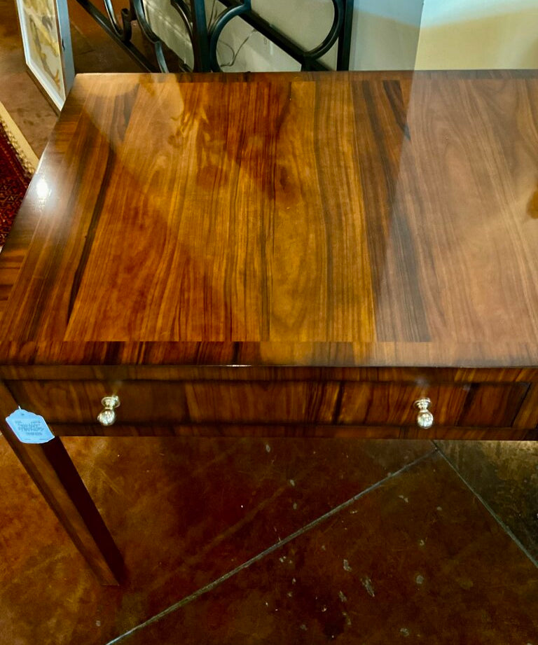 Century Furniture Keith Desk In Rosewood Veneer and Mahogany 58"W x 28"D x 31.5 " H