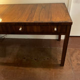 Century Furniture Keith Desk In Rosewood Veneer and Mahogany 58"W x 28"D x 31.5 " H