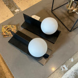 Pair Of Visual Modern Comfort Orbel Sconces 13"T x 5"W x 7"D