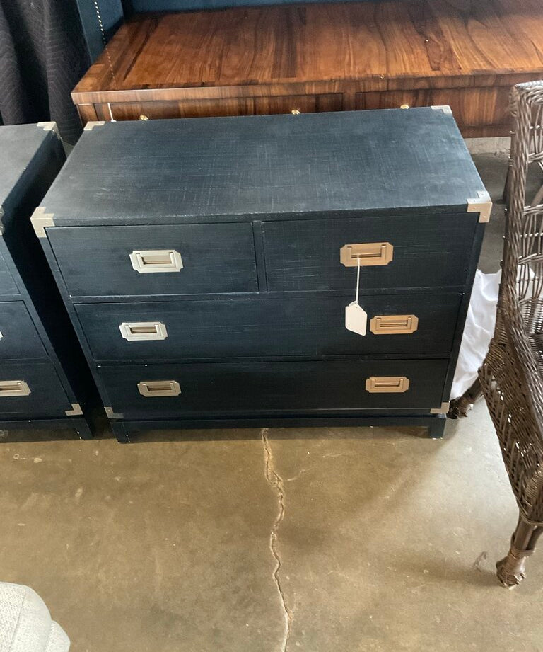Coastal Living Marina Campaign Style Bedside Chest 36"L x 18"D x 30"H