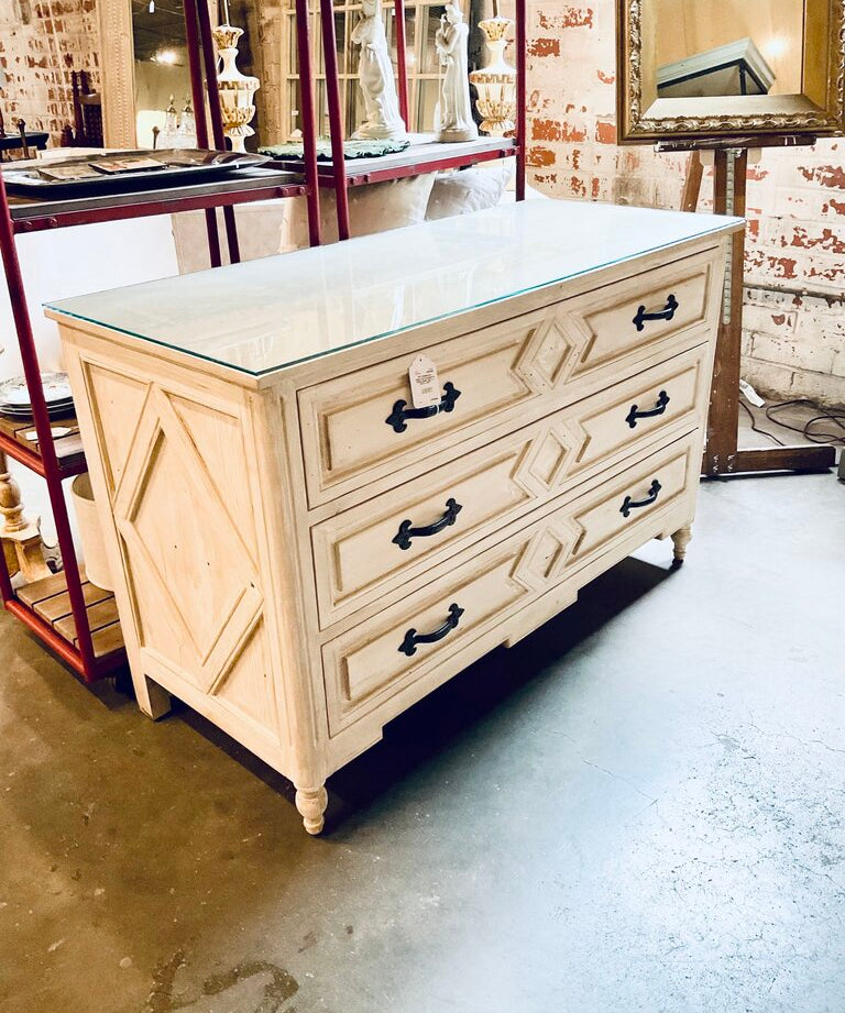 CFC Anderson Chest Of Drawers In White Finish 54"L x 23"D x 34"T