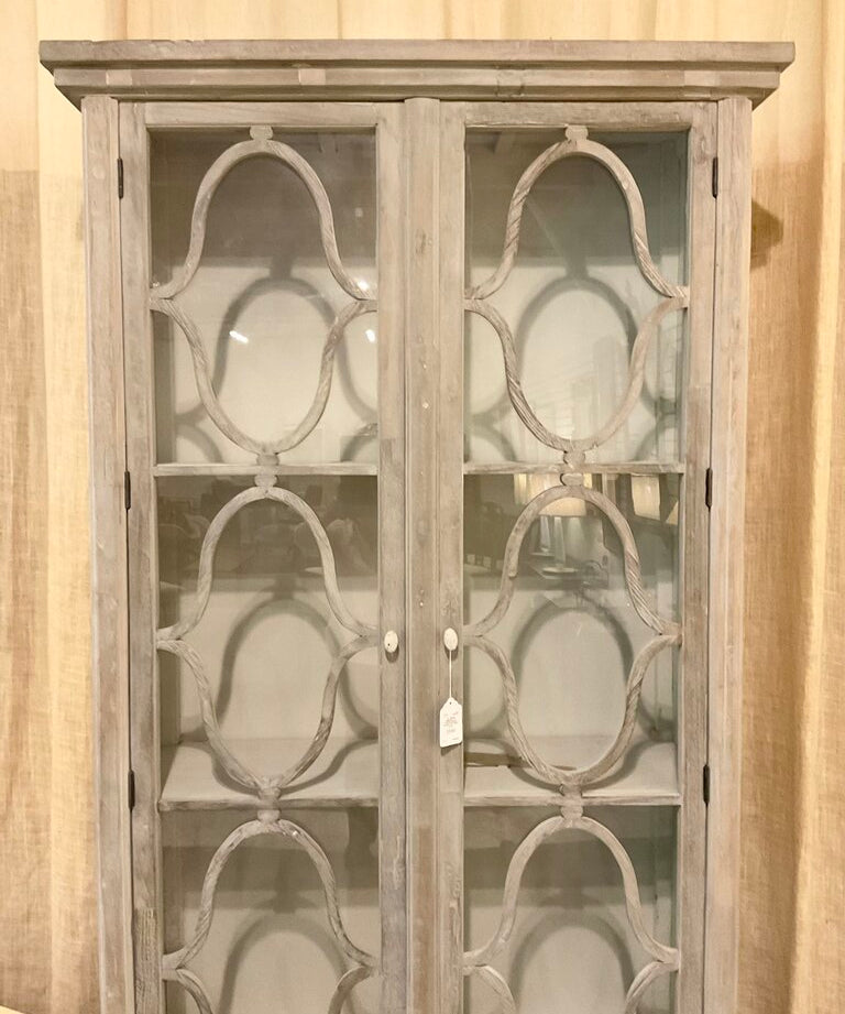 G.J. Styles Highpoint Tall Painted Display Cabinet With Glass Doors