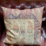 Large Paisley Pillow 24" x 24"