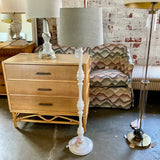 Painted Floor Lamp 55"T