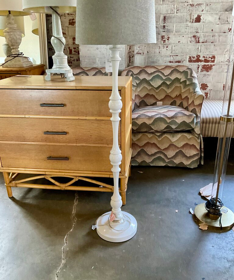 Painted Floor Lamp 55"T