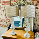 Pair Of Aidan Gray Lamps 31"to Finial