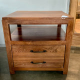 Pottery Barn Bedside Table 24" x 24" x 23.5"T