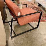Metal Upholstered Armchair 30"W x 32"D x 25"T
