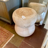 Round Wood Accent Table 20"Diam x 21"T