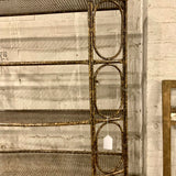 Vintage 1970's Iron Etagere 49"W x 13.5"D x 74"T