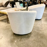 Arhaus Pelton Swivel Chair 31"W x 31"D x 27.5"H