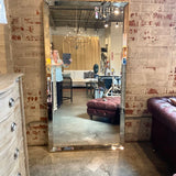 Large Arhaus Beveled Glass Floor Mirror 78"T x 42"W