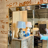 Large Arhaus Beveled Glass Floor Mirror 78"T x 42"W