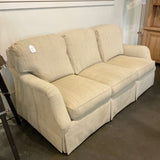 Sherrill Furniture Sofa and Ottoman 78"L x 38"D x 32"T