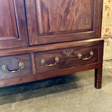 Antique Mahogany Armoire/Cabinet As Is 54"W x 24"D x 64"H