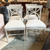 Set Of Four Restoration Hardware Chairs 19.5"W x 17"D x 30"H