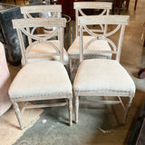 Set Of Four Restoration Hardware Chairs 19.5"W x 17"D x 30"H