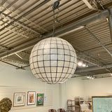 Capiz Shell Ball Pendant Light 20" s 20" x 20"Inch Chain